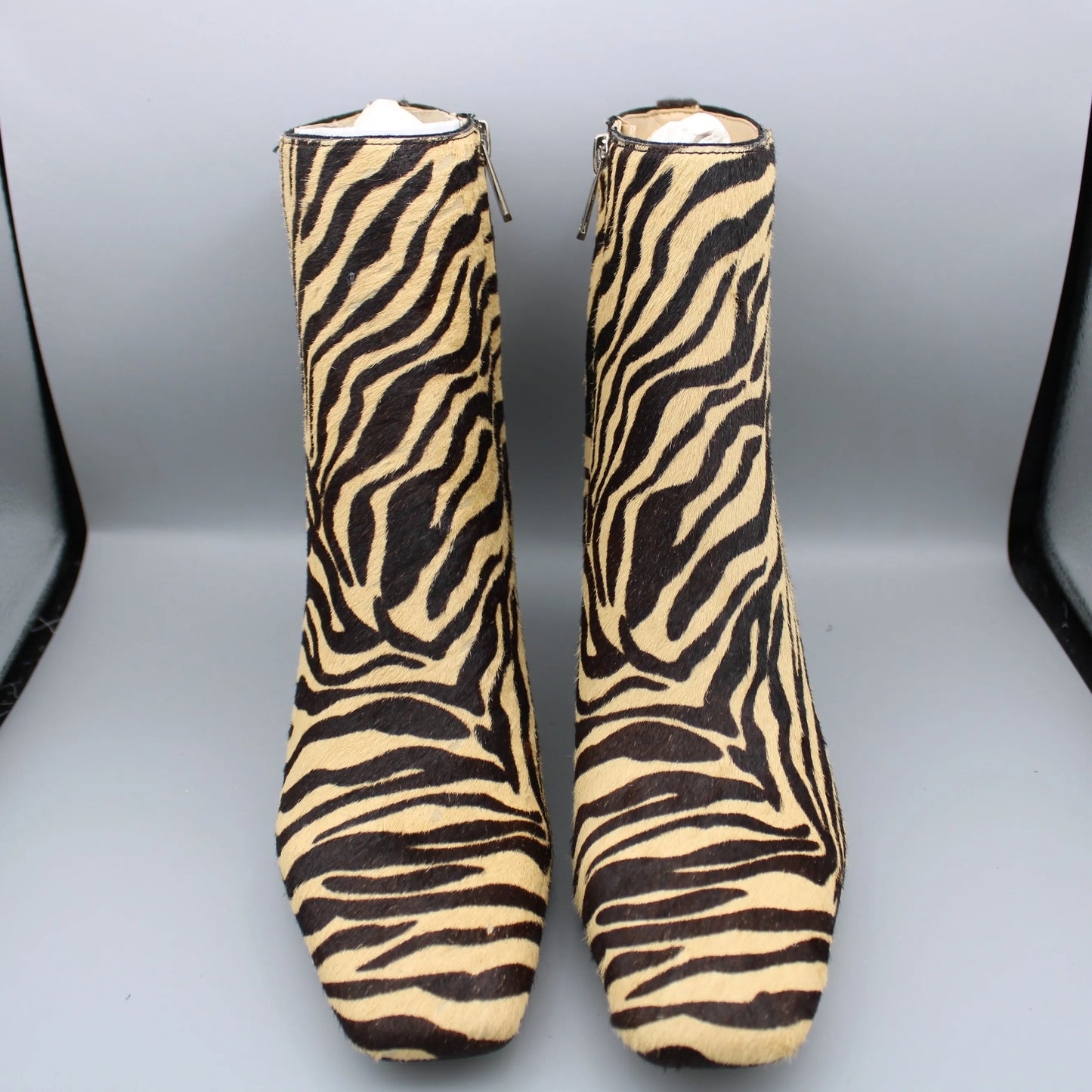 Sam Edelman - Tiger-Print Samantha Ankle Boots - Size 7