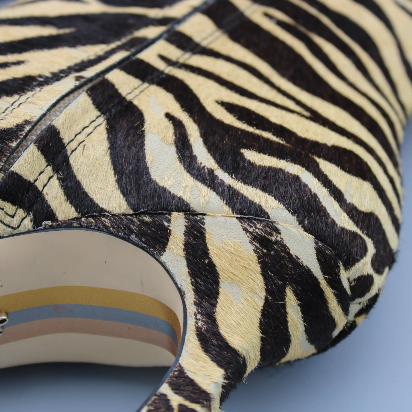 Sam Edelman - Tiger-Print Samantha Ankle Boots - Size 7