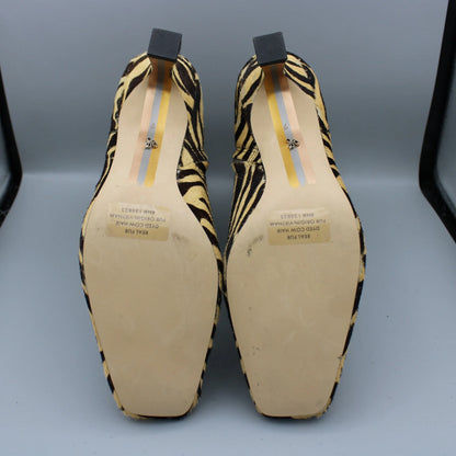 Sam Edelman - Tiger-Print Samantha Ankle Boots - Size 7