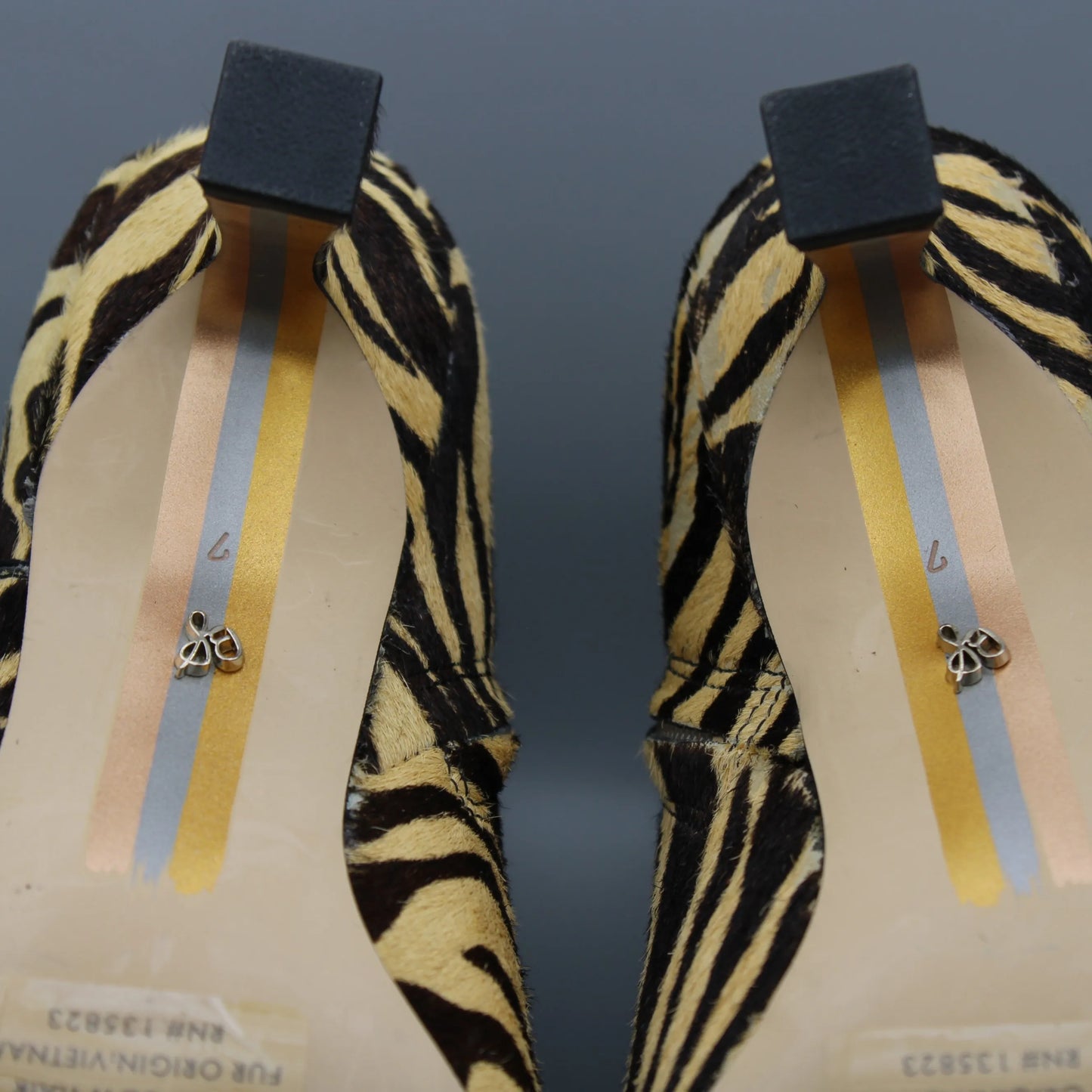 Sam Edelman - Tiger-Print Samantha Ankle Boots - Size 7