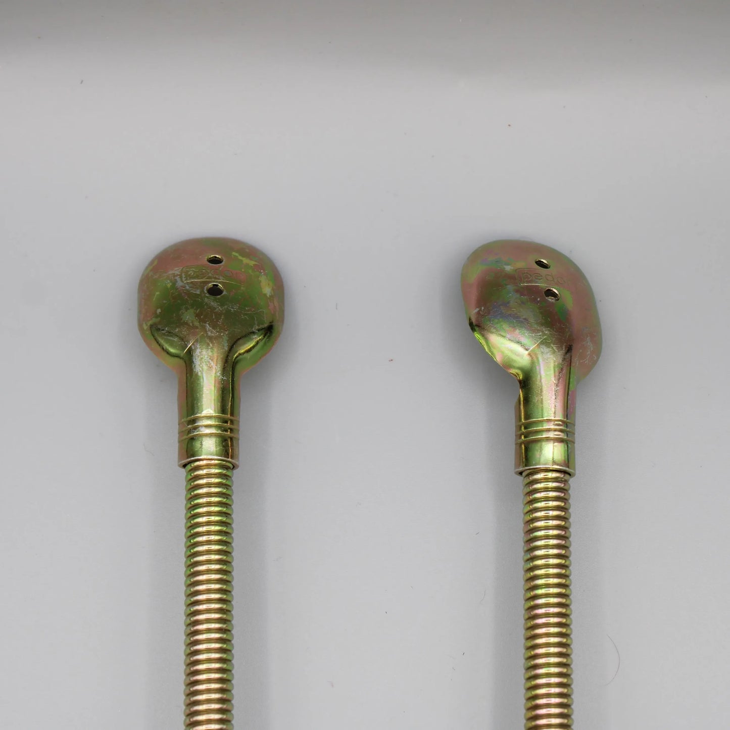 Pedor - Vintage - Gold-Tone and Green Shoe Inserts