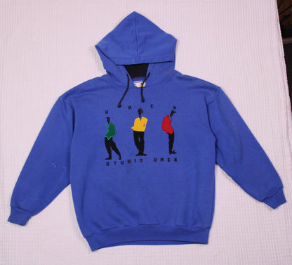 Studio Umen - Vintage - Blue Hoodie - Size M