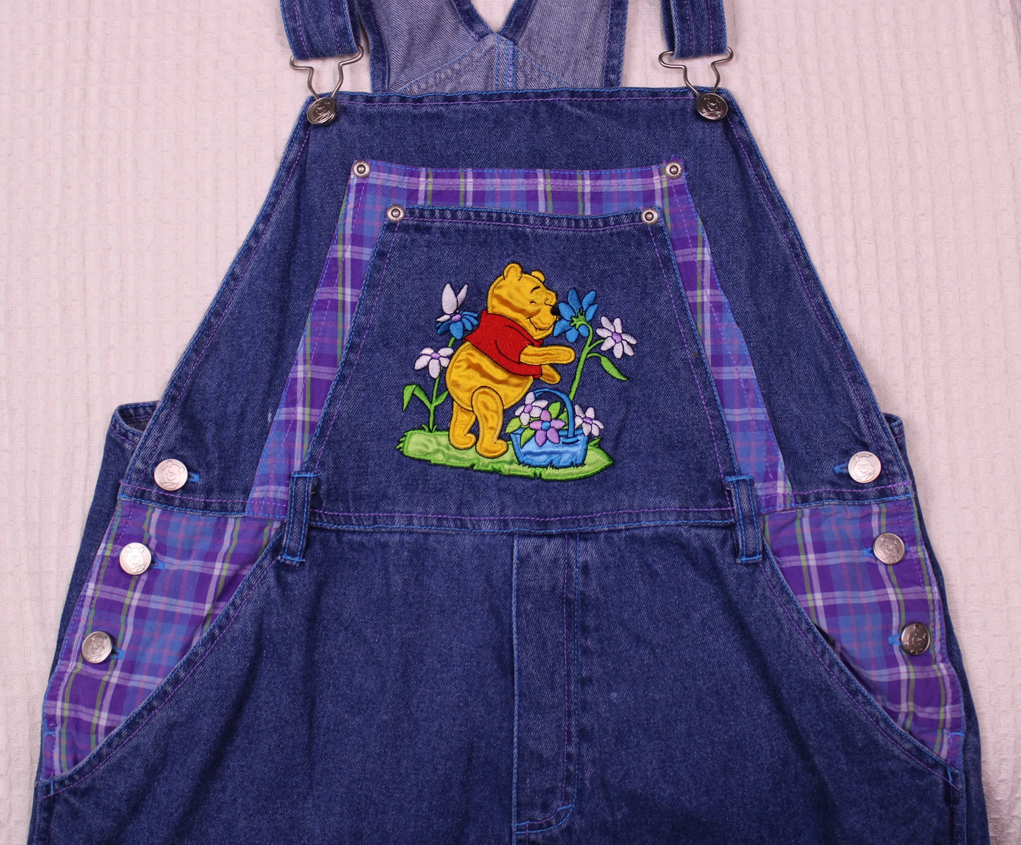 Disney/Pooh - Vintage - Denim Overalls - No size tag