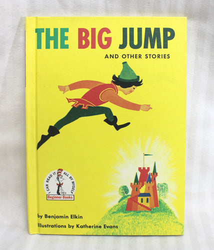 Vintage 1958- The Big Jump and Other Stories- Benjamin Elkin - Book Club Edition - Random House. Beginner Book