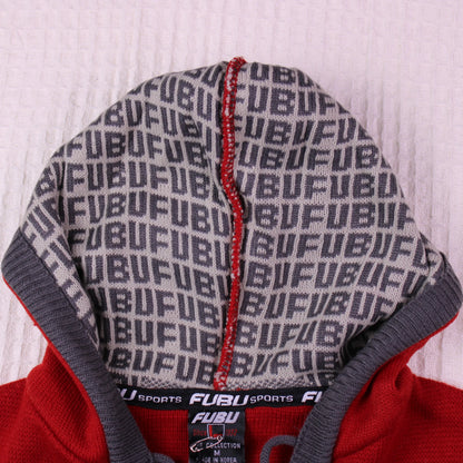 Fubu Sports - Vintage Y2K - Youth Red Knit Vest
