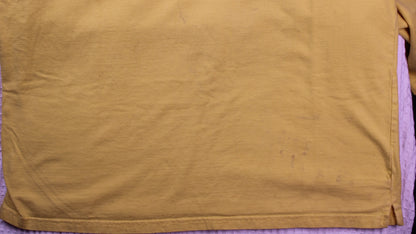 Barking Dog - Yellow Pop Art Spock Graphic T-shirt - Size XL