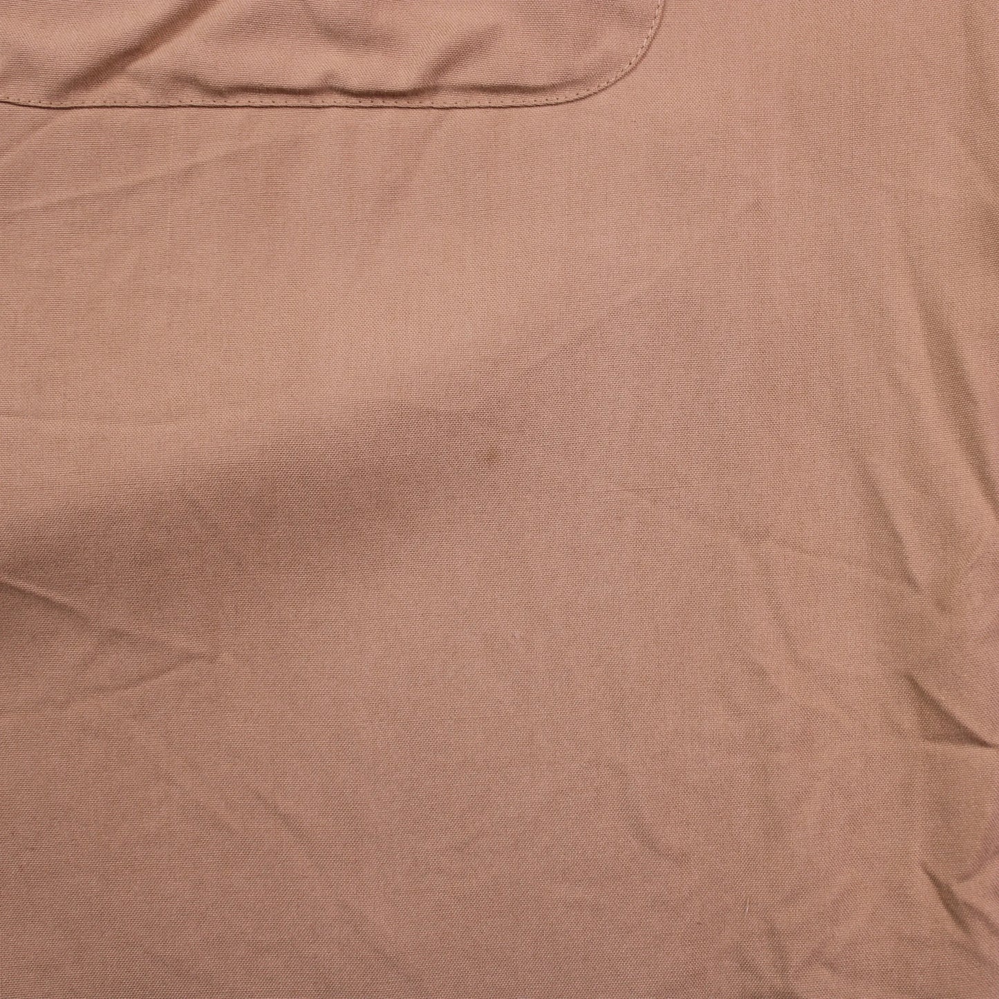 Spenser Jeremy - Vintage - Tan Silk Button-Down Shirt - Size S