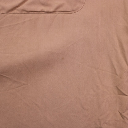 Spenser Jeremy - Vintage - Tan Silk Button-Down Shirt - Size S