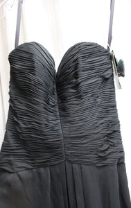 Angelina Faccenda - Charcoal Gray - Removeable Strap to Strapless Special Occasion / Formal Dress/Gown - Size 10 (w/ Tags)