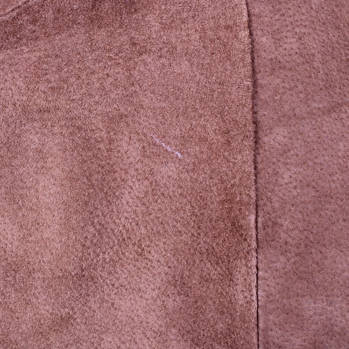 Apostrophe - Vintage -  Brown Suede Skirt - Size  M