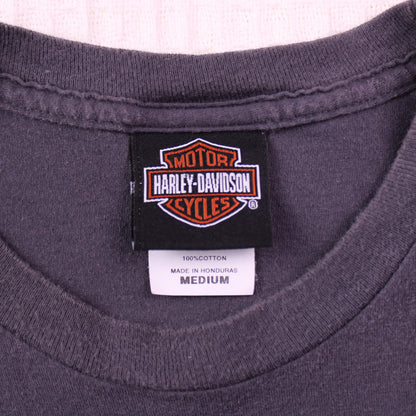 Harley Davidson - Vintage - Charcoal Chopper Graphic T-shirt - Size M