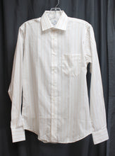 Load image into Gallery viewer, Vintage Men&#39;s - Interactions- Fitted Pinstripe Button Up Shirt - Size 15 - 34/35