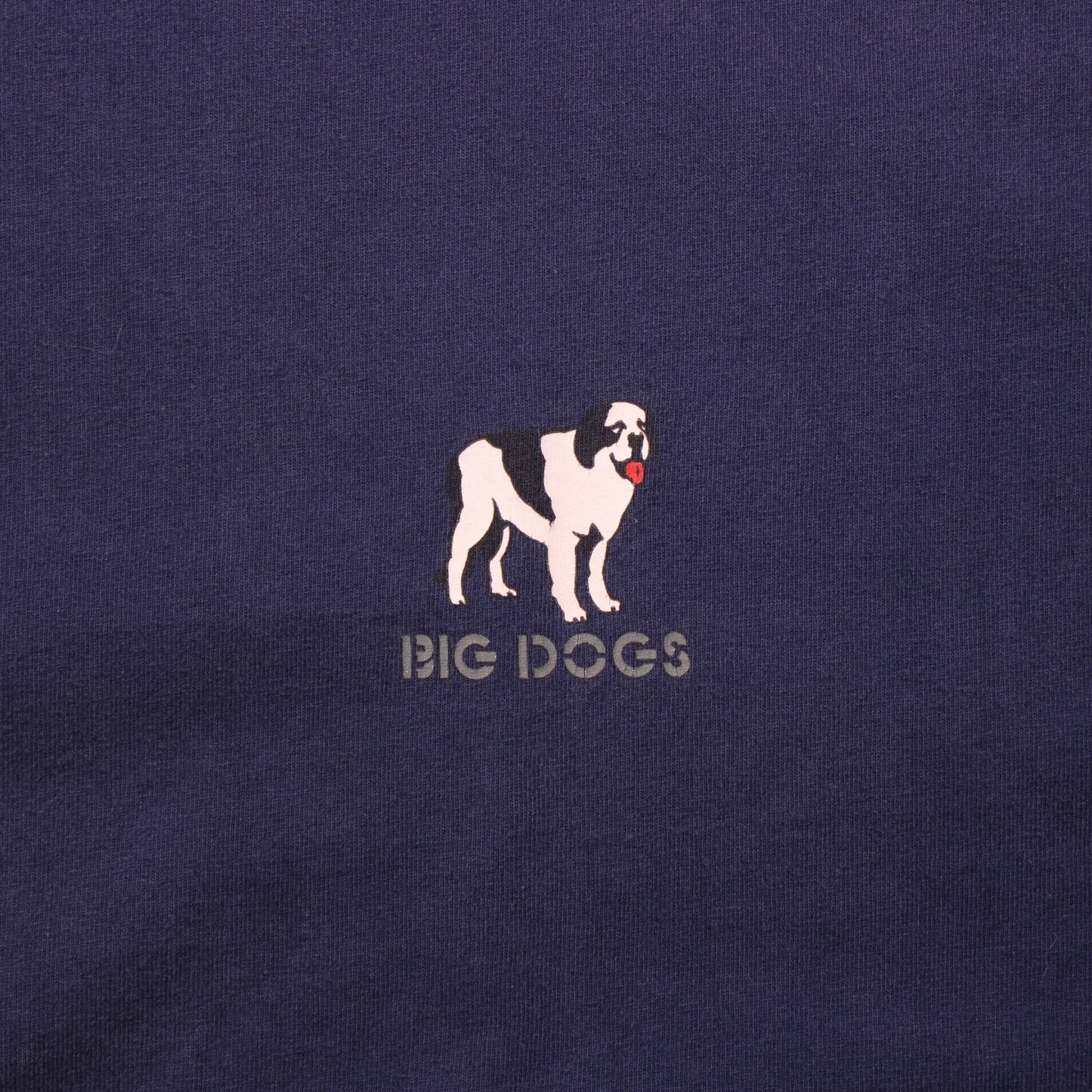 Big Dogs - Vintage - Navy Graphic T-shirt - Size 2XL