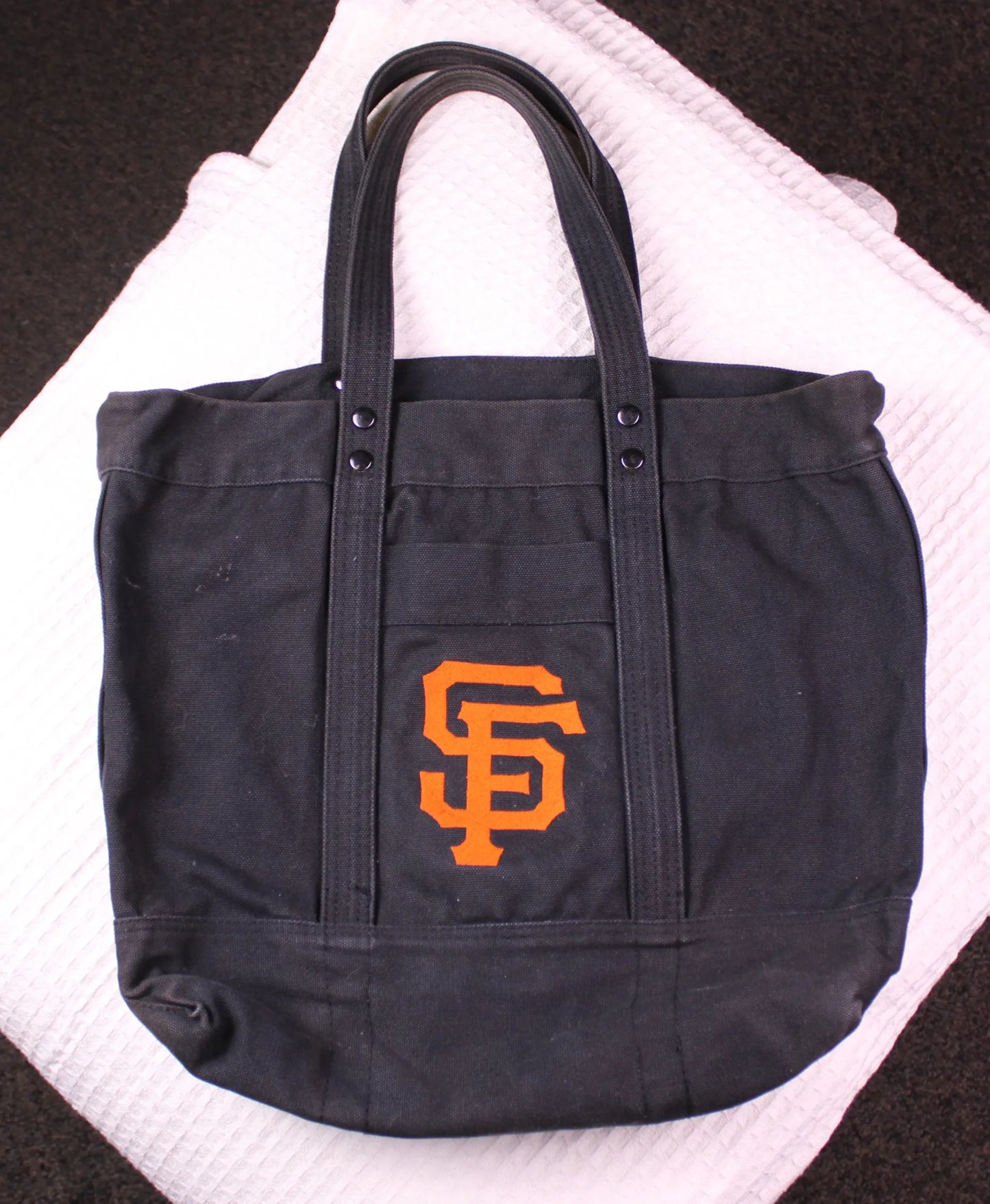 Forever Collectibles - Black SF Giants Canvas Tote Bag