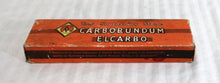 Load image into Gallery viewer, Vintage - United Carborundum Electrite Works Co. (Czechoslovakia) - Carborundum Elcarbo Tool Sharpening Stone - 150/320