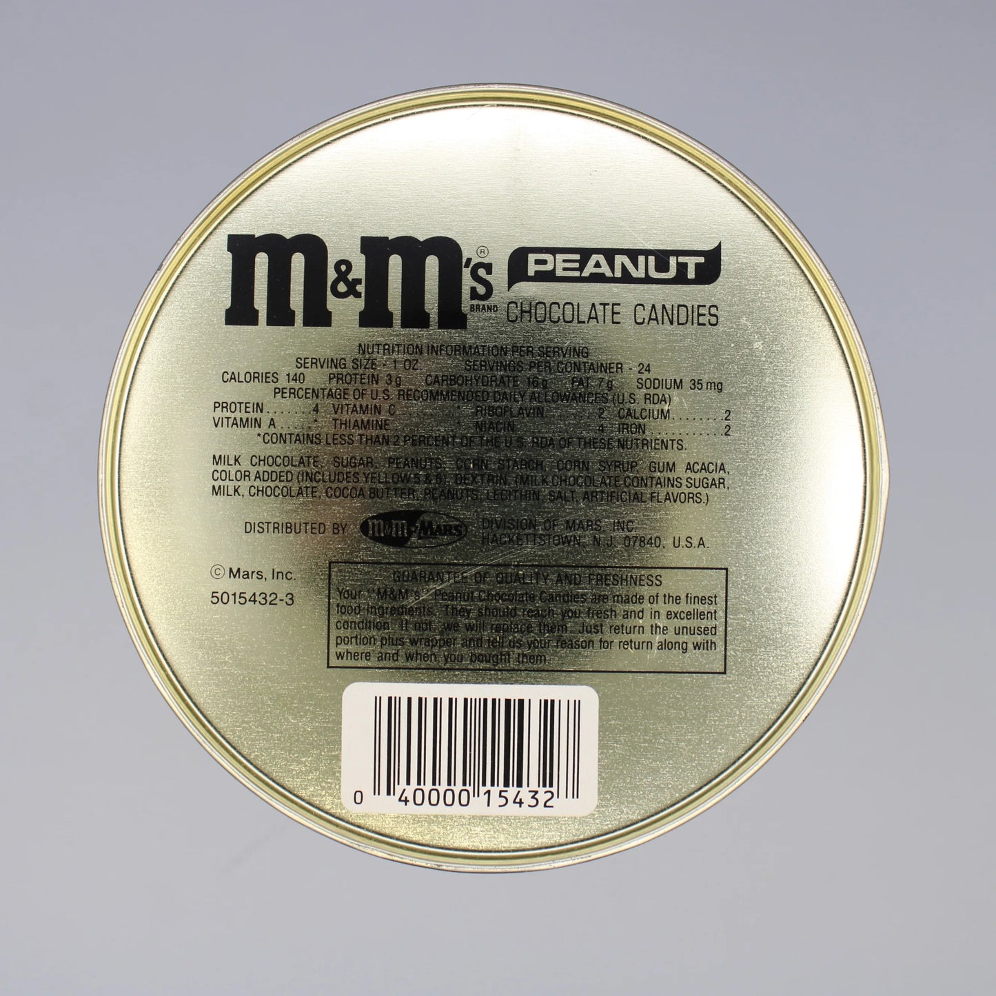 Mars - M&M 1988 Fourth of July Tin