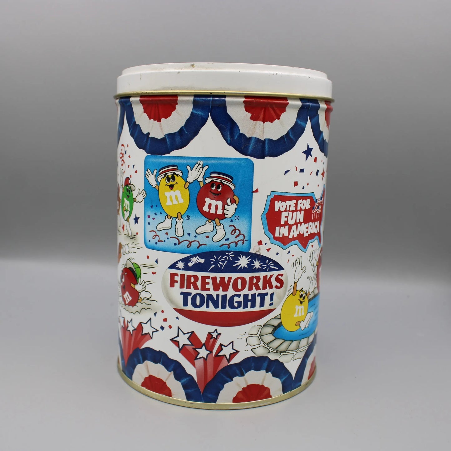 Mars - M&M 1988 Fourth of July Tin