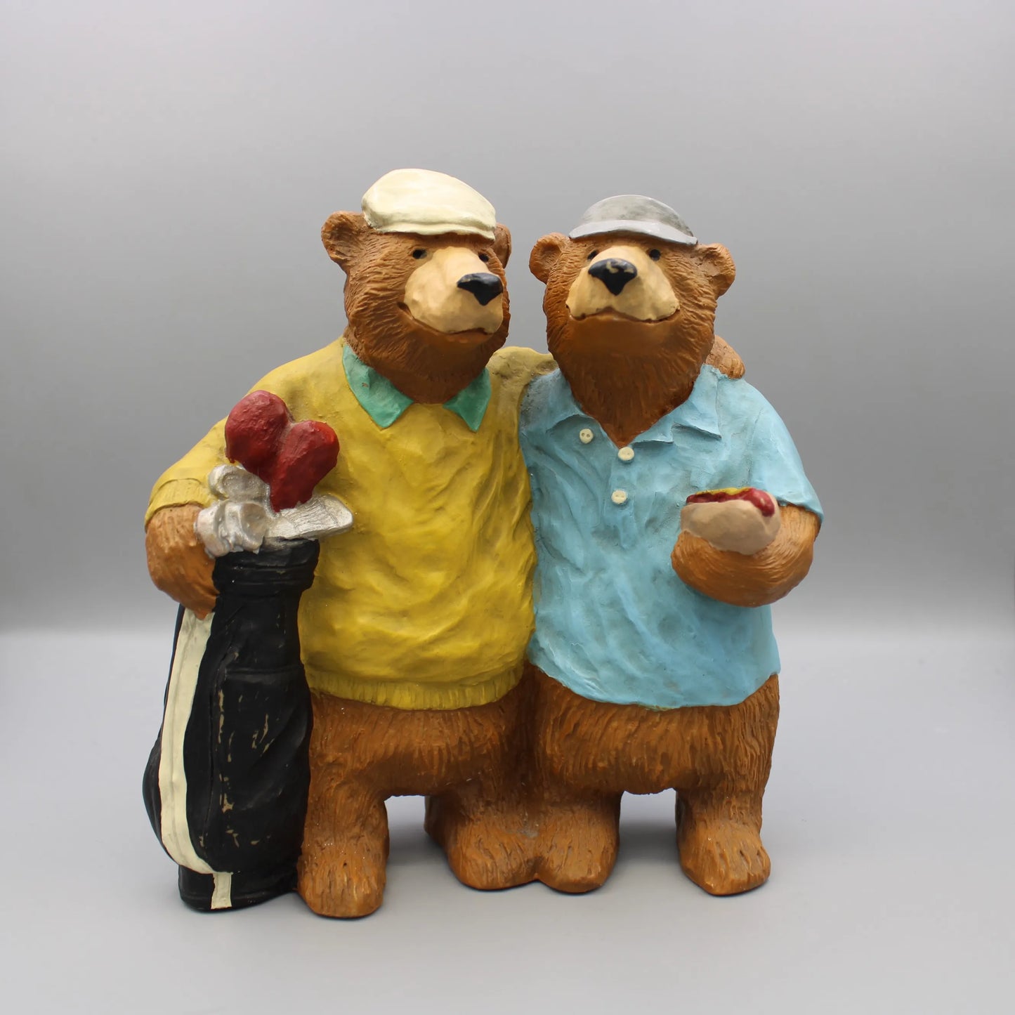 Snapshots - Golfing Bears Figureine