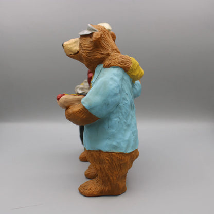 Snapshots - Golfing Bears Figureine