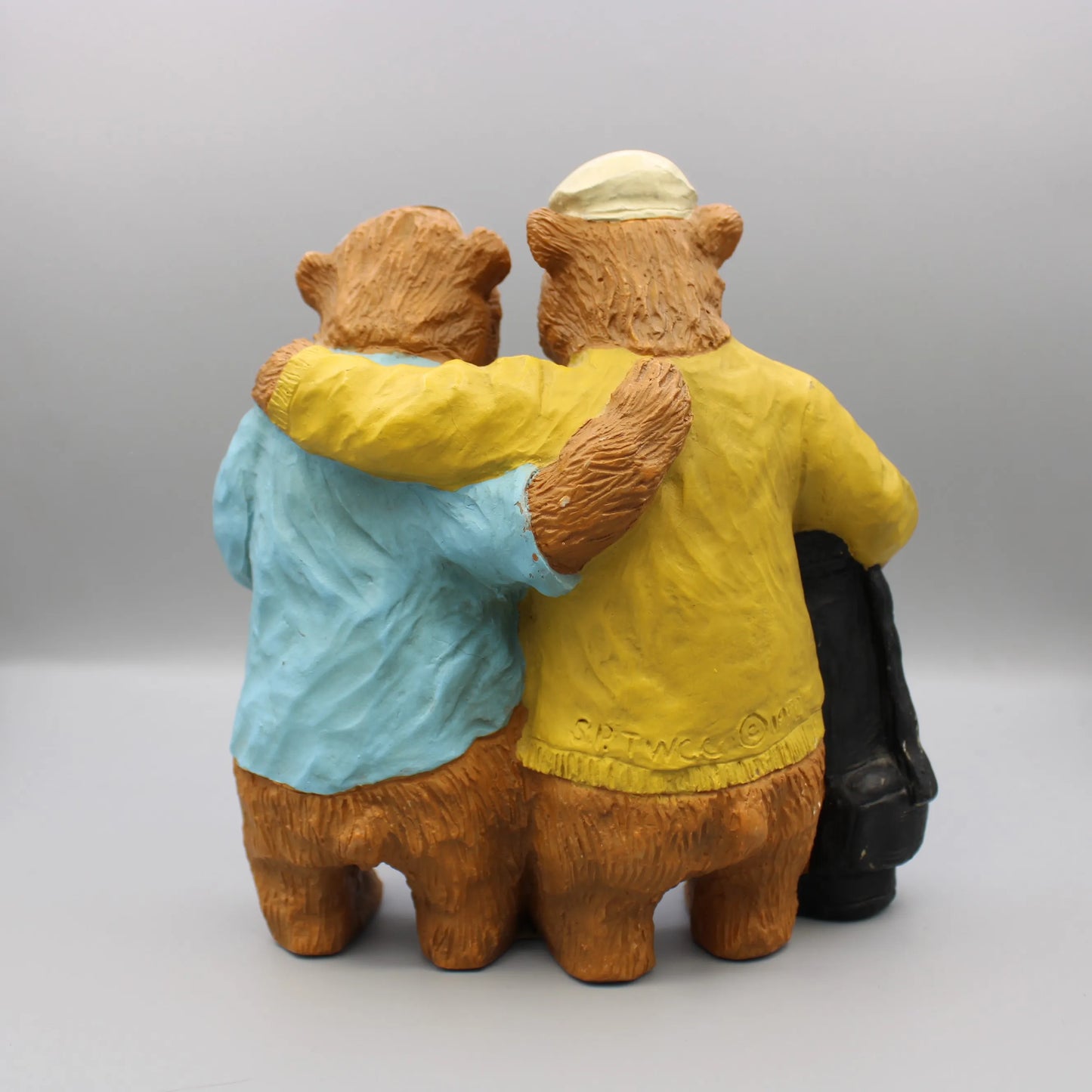 Snapshots - Golfing Bears Figureine