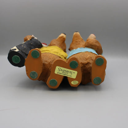 Snapshots - Golfing Bears Figureine