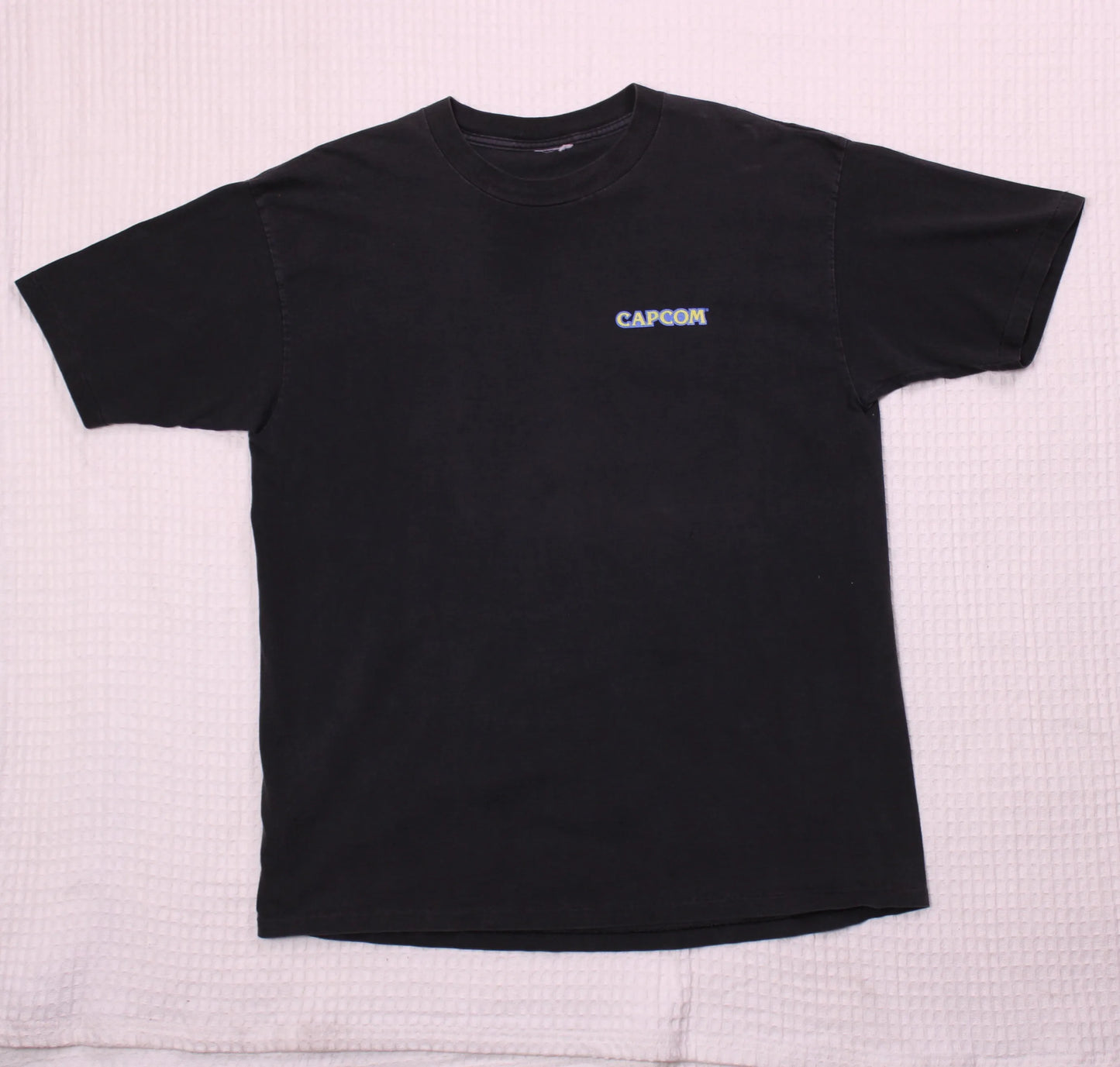 Capcom - Vintage - Black Resident Evil 2 Promotional T-Shirt - No Size Tag
