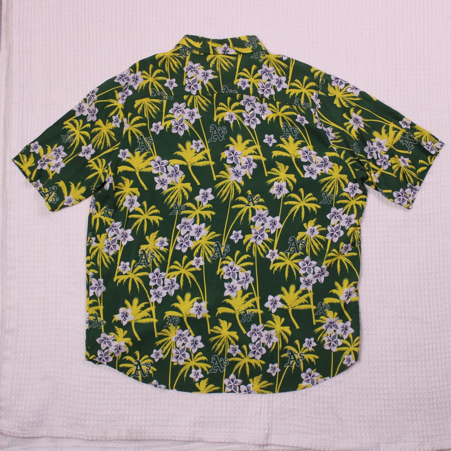 MLB Genuine Merchandise - Athletics Hawaiian Shirt - Size 2XL