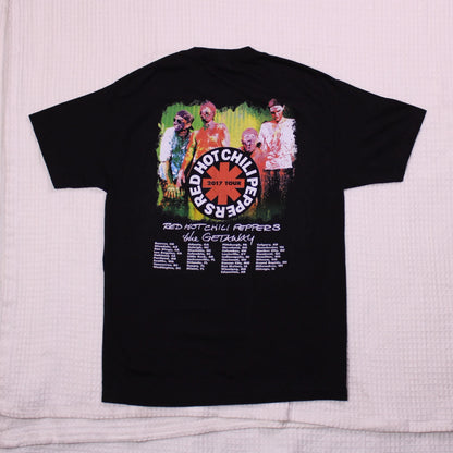 Red Hot Chili Peppers 2017 Tour Black T-Shirt - Size L