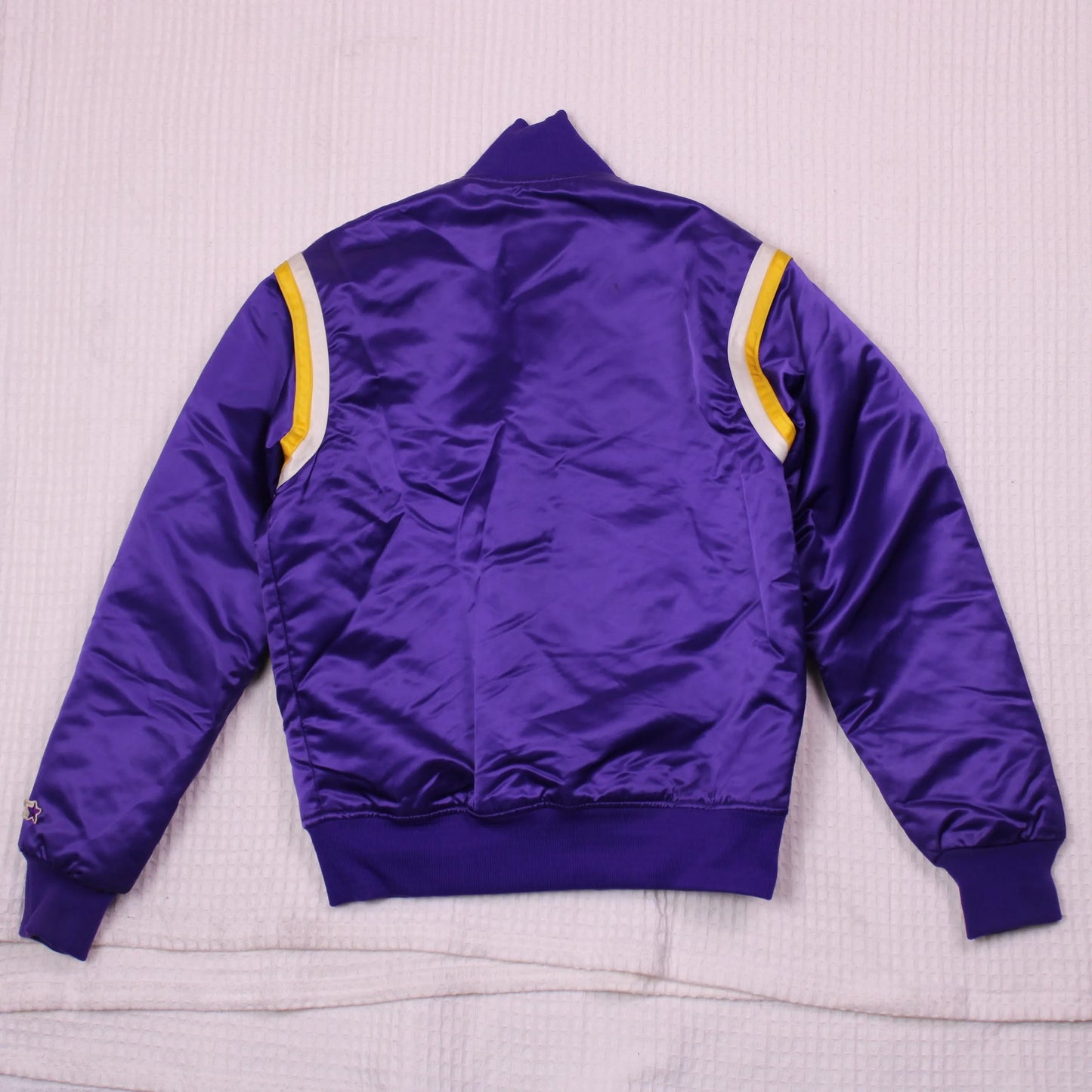 Starter - Vintage - Purple Los Angeles Lakers Varsity Jacket - Size S