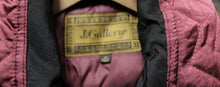 Load image into Gallery viewer, Vintage - J. Gallery - Oversized, Silky, Patchwork w/ Embroidery Detailing Puff Jacket - Size M