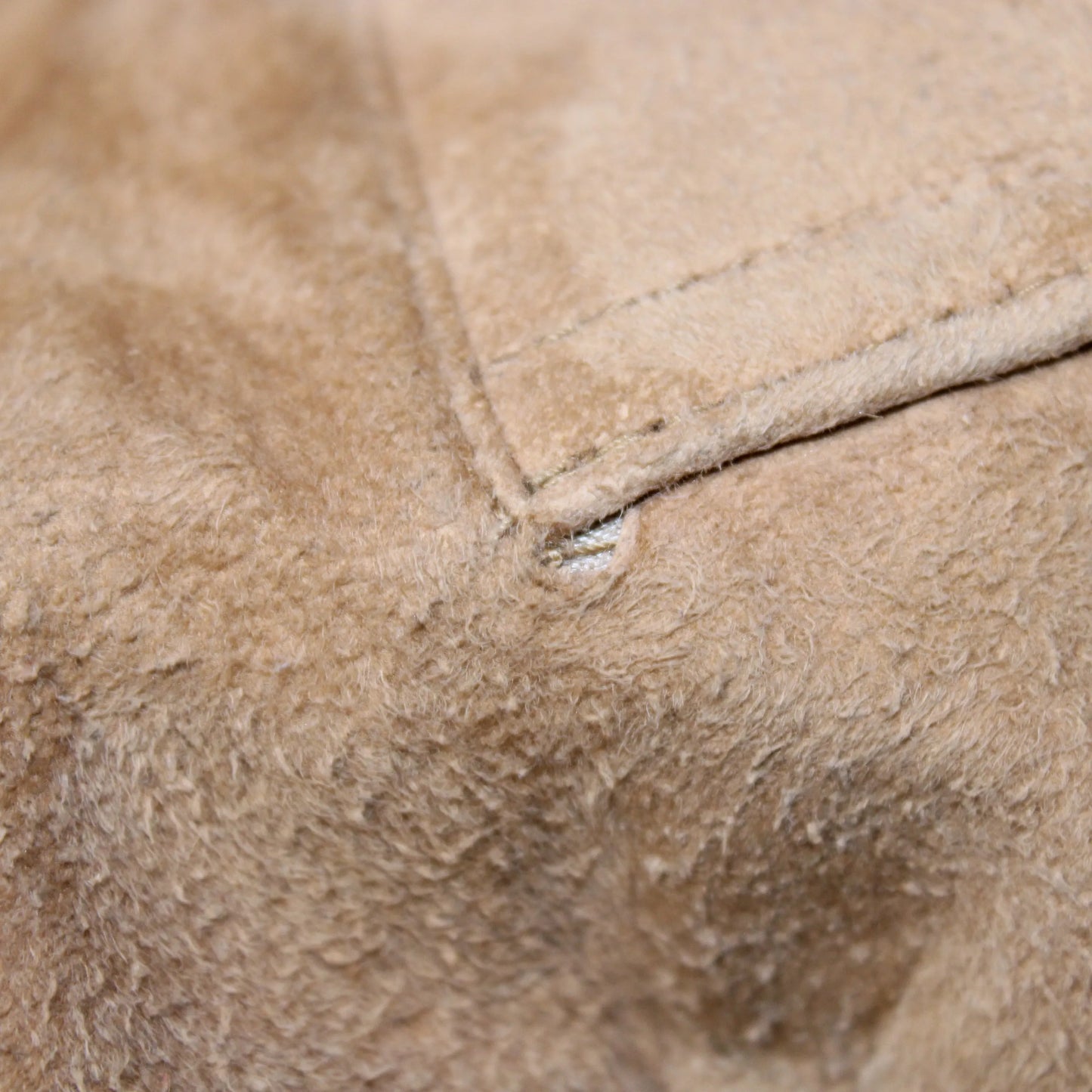 William Barry - Vintage - Tan Suede Leather Jacket - Size 38
