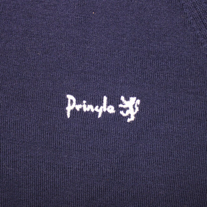 Pringle of Scotland - Vintage - Navy V-neck Sweater - Size 40