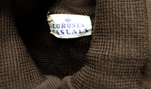 Load image into Gallery viewer, Vintage - Coronia Casuals - Brown Knit Button Front Coat - See Measurements 17&quot; Shoulders