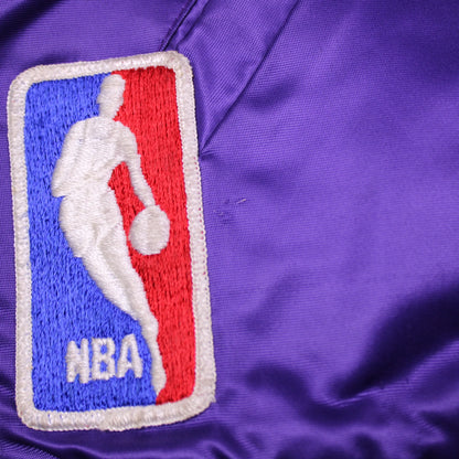 Starter - Vintage - Purple Los Angeles Lakers Varsity Jacket - Size S