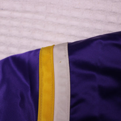 Starter - Vintage - Purple Los Angeles Lakers Varsity Jacket - Size S