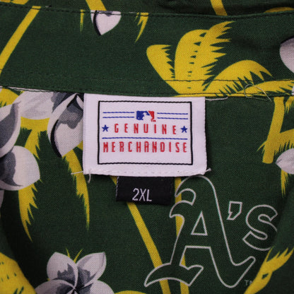 MLB Genuine Merchandise - Athletics Hawaiian Shirt - Size 2XL
