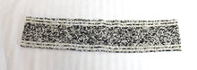 Load image into Gallery viewer, Cocobelle (Anthropologie) - Taupe, Cream &amp; Black - Beaded Stretch Belt 28.5&quot; (Unstretched)