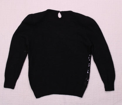 Le Chois - Vintage - Balck & White Sequin Sweater - Size S