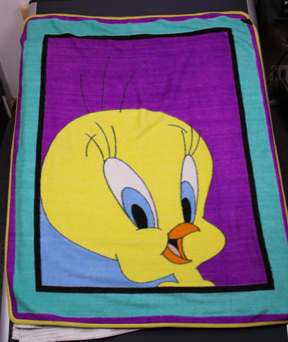 Owen - Vintage -  Tweety Bird Throw Blanket
