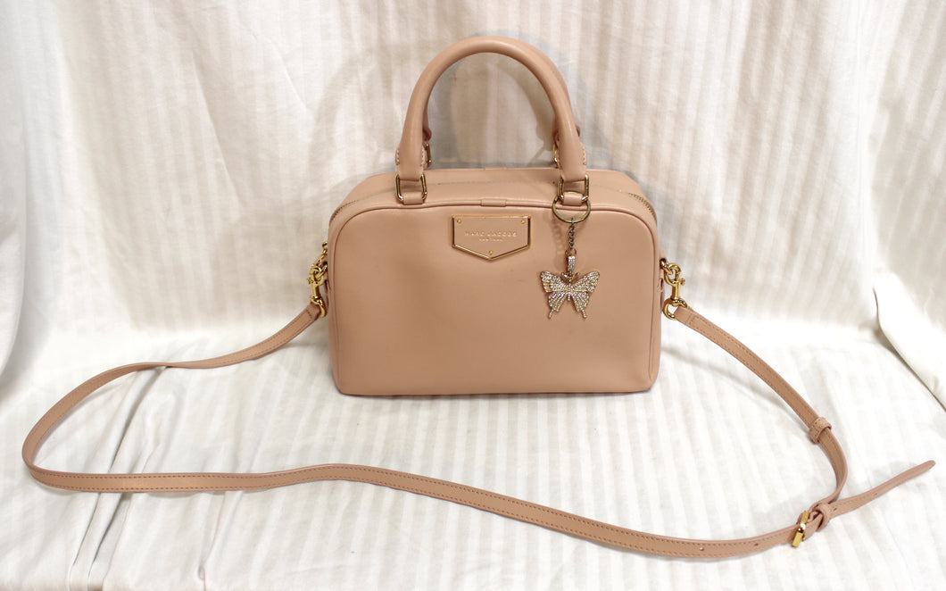 Marc Jacobs - Peachy Beige - Curved Square Detachable Adjustable Shoulder Strap Bag