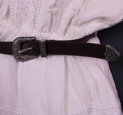 Ever New - White Lace Midi Dress - Size 10