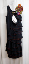 Load image into Gallery viewer, Gisele Barbosa, Feito a Mao (Handmade) Brazil- Unique Embroidered Cascading Ruffle Short Dress - Size 38 (US 4) w/ Tags