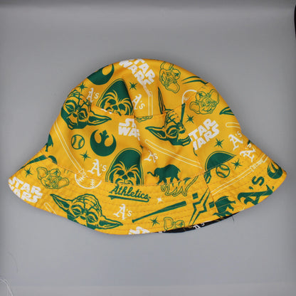MLB Athletics & Star Wars Reversible Bucket Hat