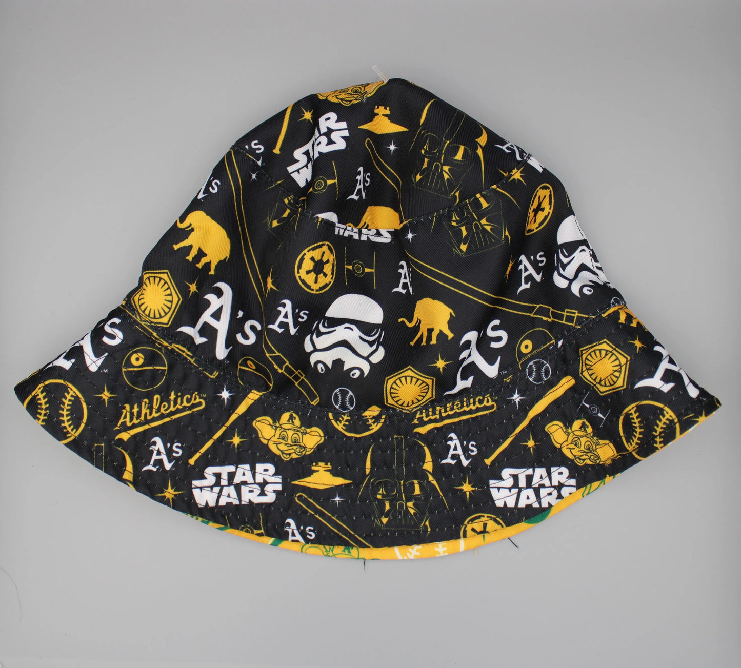 MLB Athletics & Star Wars Reversible Bucket Hat