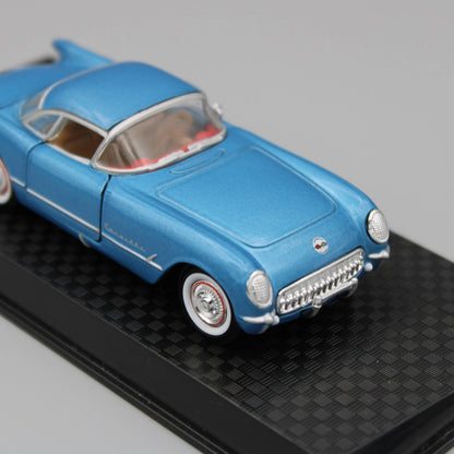 Road Champs Collectibles - Blue 1955 Corvette Model Car