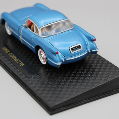 Road Champs Collectibles - Blue 1955 Corvette Model Car