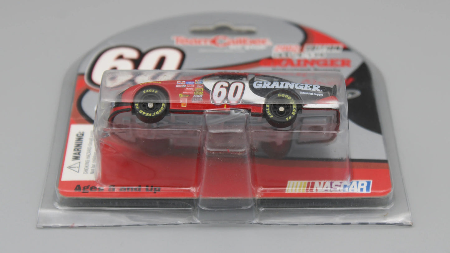 Team Caliber - Vintage - Silver/Black/Red 2002 Grainger #60 Ford Taurus NASCAR Greg Biffle Die-Cast Model Toy Car