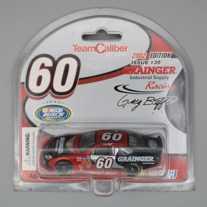 Team Caliber - Vintage - Silver/Black/Red 2002 Grainger #60 Ford Taurus NASCAR Greg Biffle Die-Cast Model Toy Car