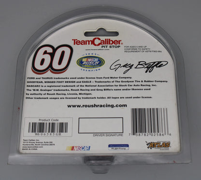 Team Caliber - Vintage - Silver/Black/Red 2002 Grainger #60 Ford Taurus NASCAR Greg Biffle Die-Cast Model Toy Car