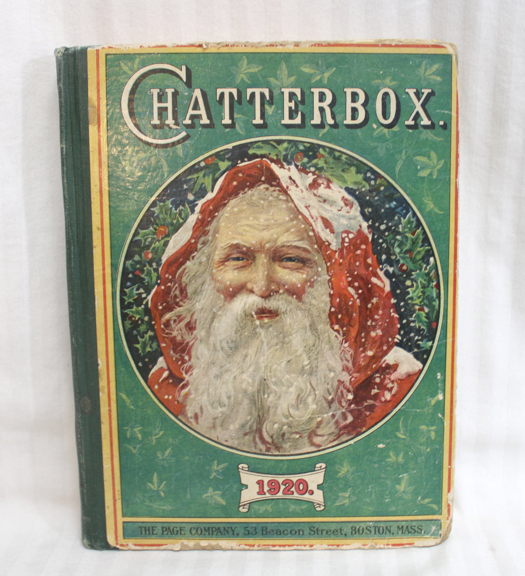 Antique 1920 - Chatterbox Annual (Short Stories, Illustrations & Poems) Hard Back Book